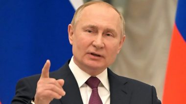 Russian President Vladimir Putin Signs Laws Annexing 4 Ukrainian Regions